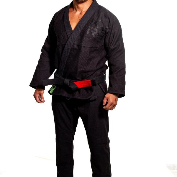 Photo2: KVRA Jiu-Jitsu Gi BLACK EDITION Black (2)