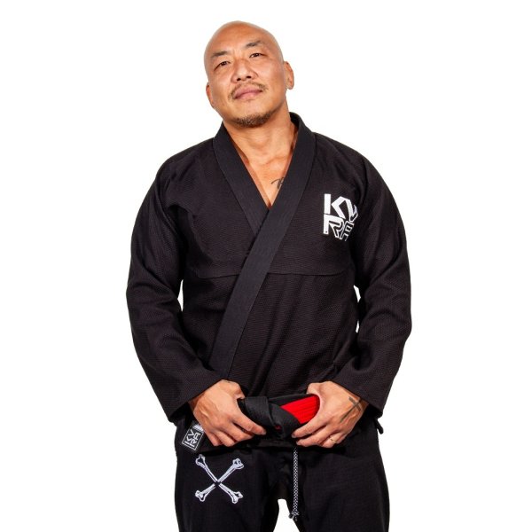 Photo1: KVRA Jiu-Jitsu Gi COMPETITION SUPREME Black (1)