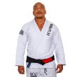 Photo1: KVRA Jiu-Jitsu Gi FICHA BORDADOS White (1)