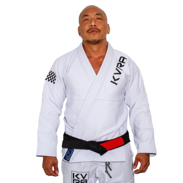 Photo1: KVRA Jiu-Jitsu Gi FICHA BORDADOS White (1)