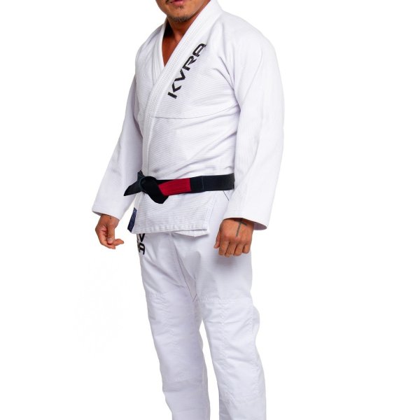 Photo3: KVRA Jiu-Jitsu Gi COMPETITION White (3)