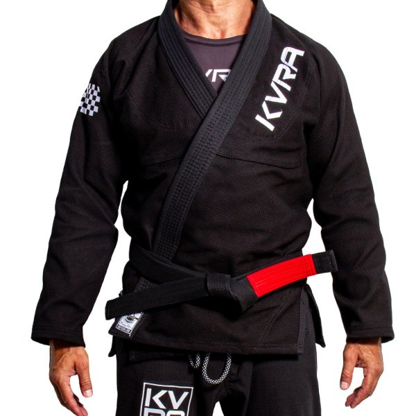 Photo2: KVRA Jiu-Jitsu Gi FICHA BORDADOS Black (2)