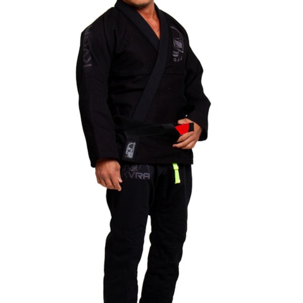 Photo5: KVRA Jiu-Jitsu Gi BJJ Black (5)