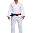 Photo3: KVRA Jiu-Jitsu Gi BJJ White (3)