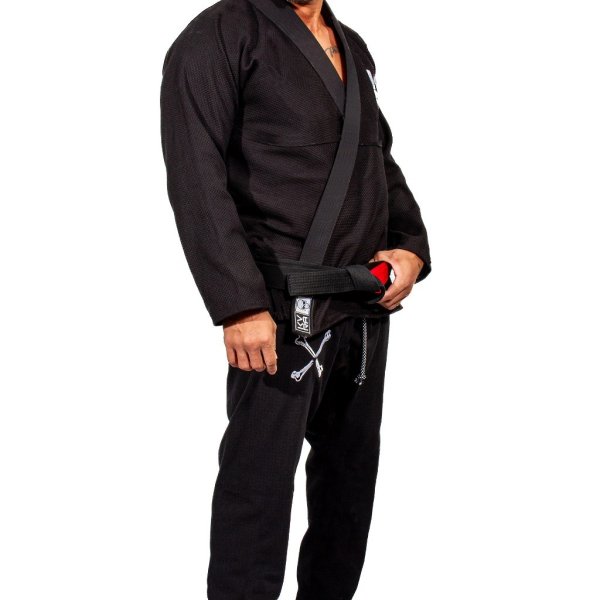 Photo4: KVRA Jiu-Jitsu Gi COMPETITION SUPREME Black (4)