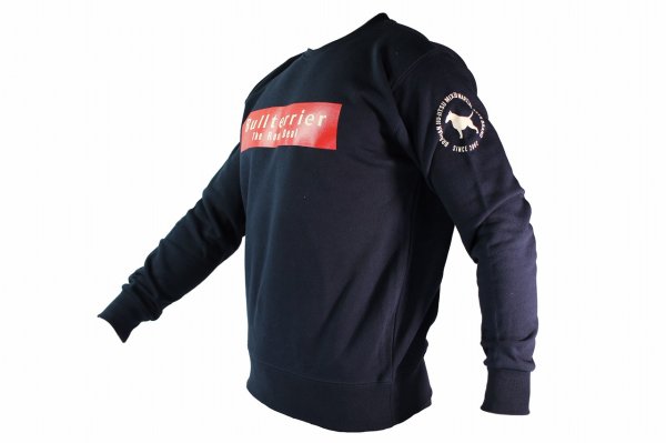 Photo5: BULL TERRIER Sweatshirt BASIC LOGO Dark Navy (5)