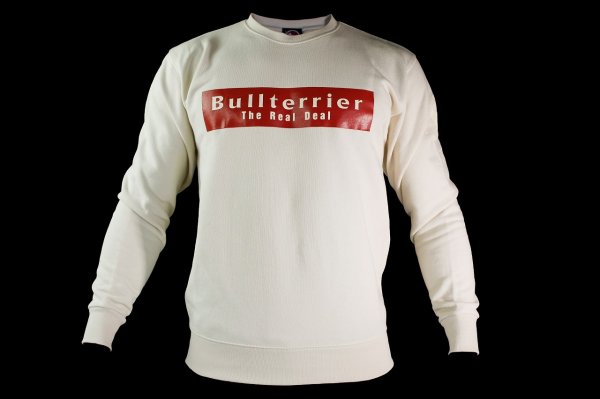 Photo4: BULL TERRIER Sweatshirt BASIC LOGO Beige (4)