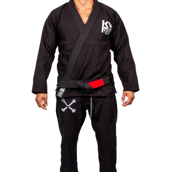 Photo2: KVRA Jiu-Jitsu Gi COMPETITION SUPREME Black (2)