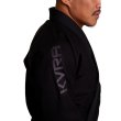 Photo2: KVRA Jiu-Jitsu Gi BJJ Black (2)