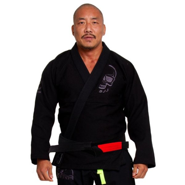 Photo1: KVRA Jiu-Jitsu Gi BJJ Black (1)