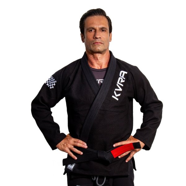 Photo1: KVRA Jiu-Jitsu Gi FICHA BORDADOS Black (1)