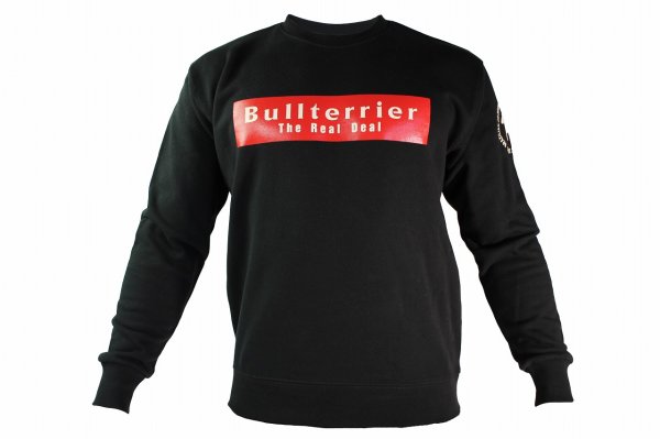 Photo4: BULL TERRIER Sweatshirt BASIC LOGO Black (4)