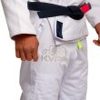 Photo4: KVRA Jiu-Jitsu Gi BJJ White (4)