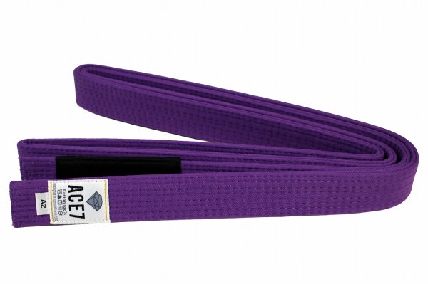 Photo2: ACEVEN Jiu-Jitsu Belt Purple (2)