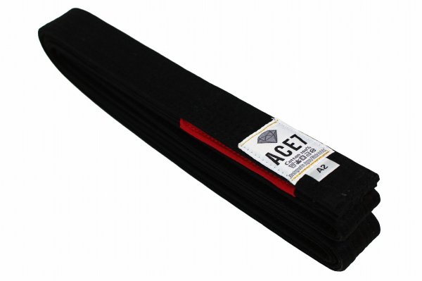 Photo1: ACEVEN Jiu-Jitsu Belt Black (1)