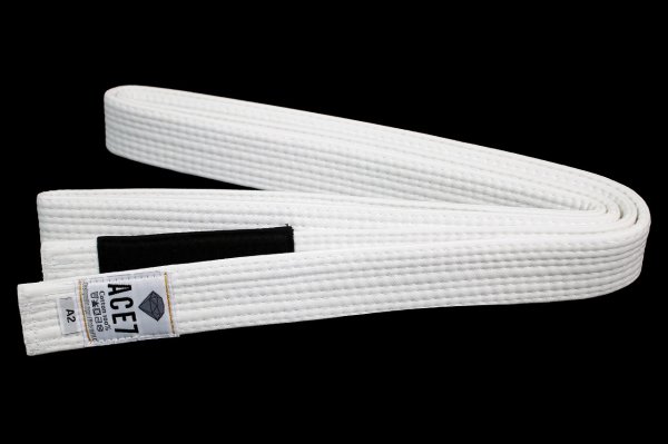 Photo2: ACEVEN Jiu-Jitsu Belt White (2)