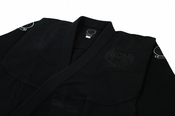 Photo5: BULLTERRIER Jiu-Jitsu Gi BLACKOUT Black (5)