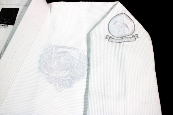 Photo6: BULLTERRIER Jiu-Jitsu Gi WHITEOUT White (6)