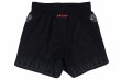 Photo5: BULL TERRIER Fight Shorts SHORT FIRE Black (5)