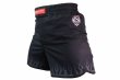 Photo3: BULL TERRIER Fight Shorts SHORT FIRE Black (3)
