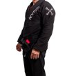 Photo4: KVRA Jiu-Jitsu Gi SILVER ARTE Black (4)