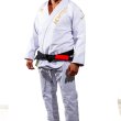 Photo3: KVRA Jiu-Jitsu Gi GOLD ARTE White (3)