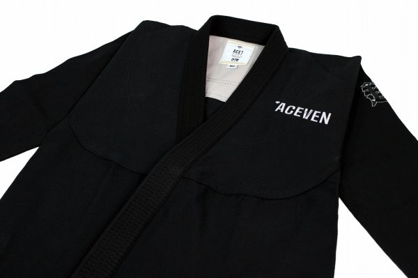 Photo5: ACEVEN Kids Jiu-Jitsu Gi 01 Black (5)