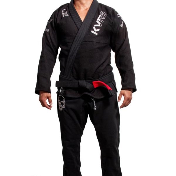 Photo2: KVRA Jiu-Jitsu Gi SILVER ARTE Black (2)