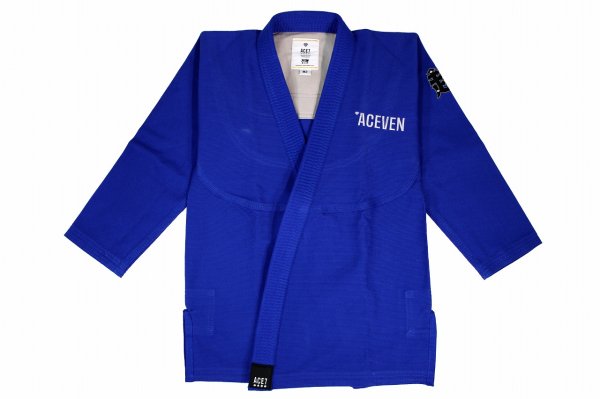 Photo1: ACEVEN Kids Jiu-Jitsu Gi 01 Blue (1)
