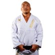 Photo1: KVRA Jiu-Jitsu Gi GOLD ARTE White (1)