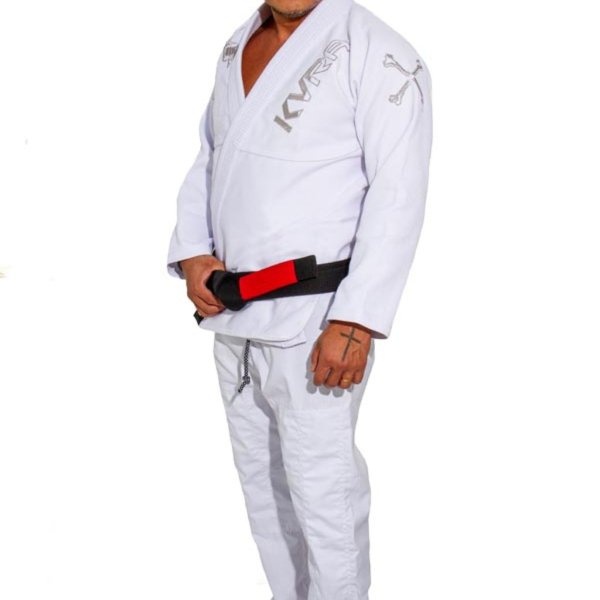 Photo2: KVRA Jiu-Jitsu Gi SILVER ARTE White (2)
