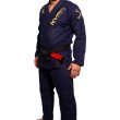 Photo4: KVRA Jiu-Jitsu Gi GOLD ARTE Navy (4)