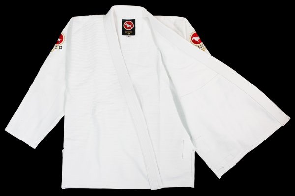 Photo2: BULLTERRIER Jiu-Jitsu Gi FIVE STAR White (2)
