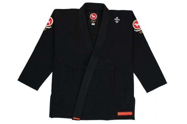 Photo1: BULLTERRIER Jiu-Jitsu Gi FIVE STAR Black (1)