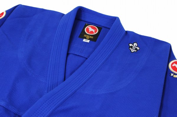 Photo5: BULLTERRIER Jiu-Jitsu Gi FIVE STAR Blue (5)