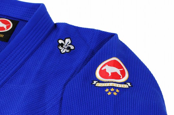 Photo6: BULLTERRIER Jiu-Jitsu Gi FIVE STAR Blue (6)