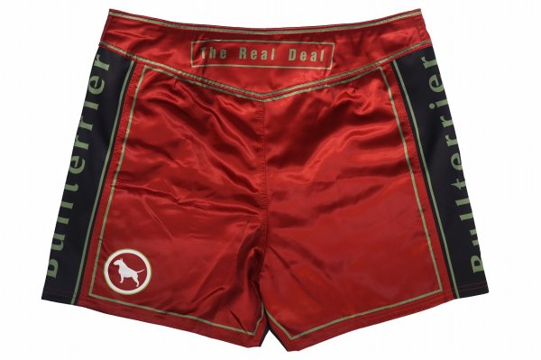 Photo5: BULL TERRIER Fight Shorts Short Fit TRADITIONAL 4.0 Wine (5)