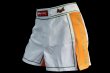 Photo1: BULL TERRIER Fight Shorts Short Fit TRADITIONAL 4.0 White/Orange (1)