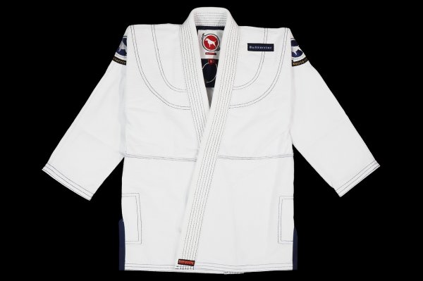 Photo1: BULLTERRIER Kids Jiu-Jitsu Gi TRADITIONAL White (1)