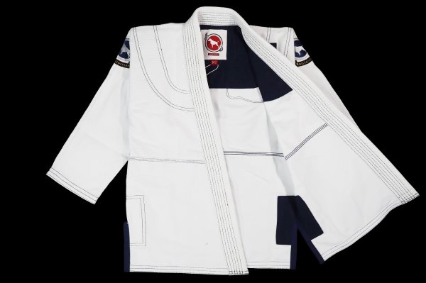 Photo2: BULLTERRIER Kids Jiu-Jitsu Gi TRADITIONAL White (2)