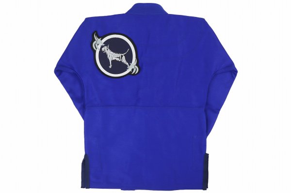 Photo3: BULLTERRIER Kids Jiu-Jitsu Gi TRADITIONAL Blue (3)