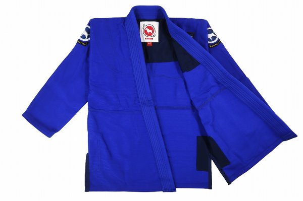 Photo2: BULLTERRIER Kids Jiu-Jitsu Gi TRADITIONAL Blue (2)