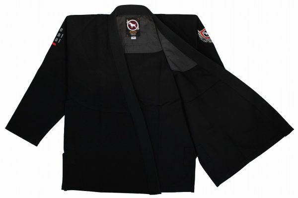 Photo2: BULLTERRIER Jiu-Jitsu Gi Super Light TRD Black (2)