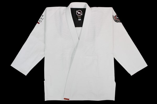 Photo1: BULLTERRIER Jiu-Jitsu Gi Super Light TRD White (1)
