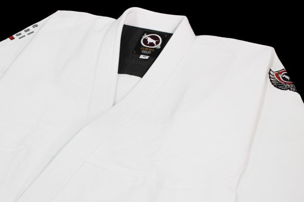 Photo5: BULLTERRIER Jiu-Jitsu Gi Super Light TRD White (5)