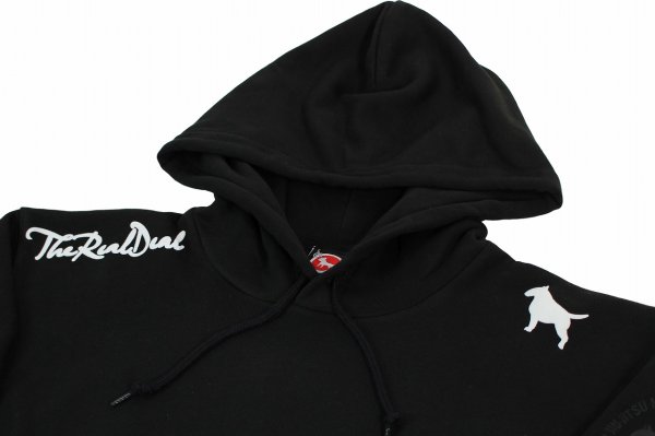 Photo3: BULL TERRIER Hoodie Parka MOCOLOGO Black (3)