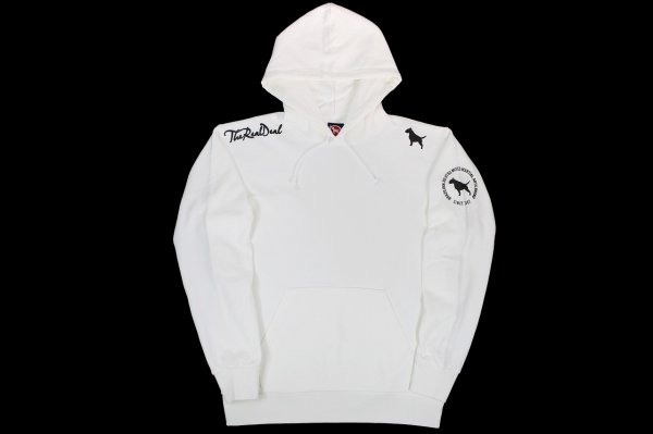 Photo1: BULL TERRIER Hoodie Parka MOCOLOGO White (1)