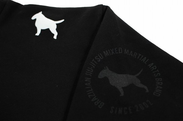Photo5: BULL TERRIER Hoodie Parka MOCOLOGO Black (5)