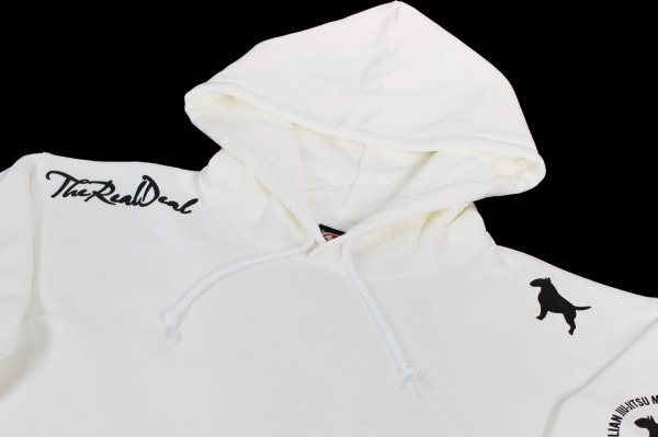 Photo3: BULL TERRIER Hoodie Parka MOCOLOGO White (3)