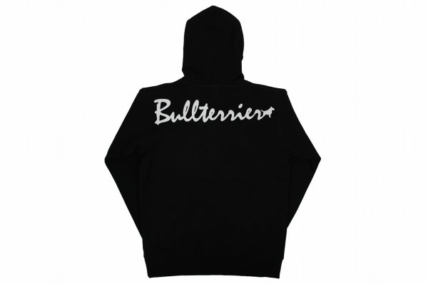 Photo2: BULL TERRIER Hoodie Parka MOCOLOGO Black (2)